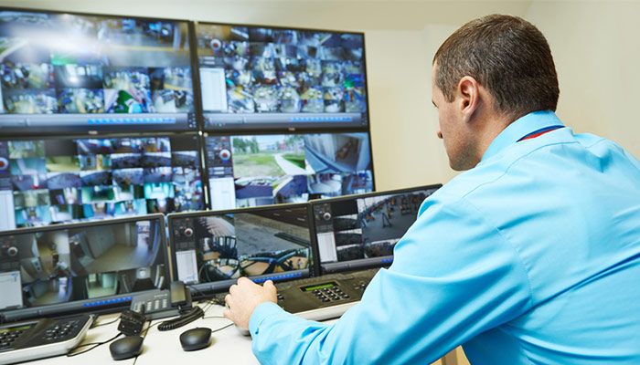 video surveillance and data center protection center