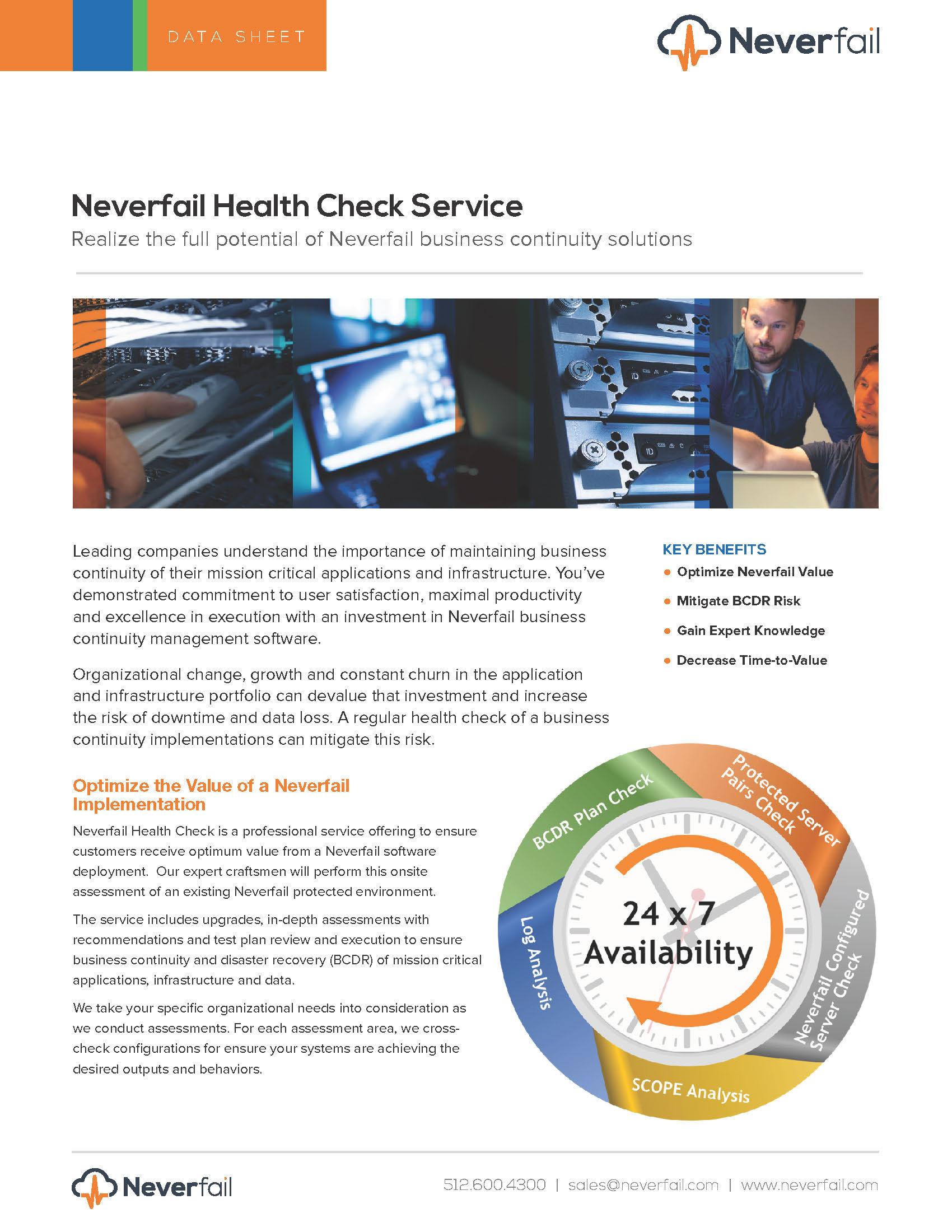 Datasheet: Health Check Service